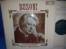 $SOL 296 *GRVD* 1ST* HYMAN BRESS* BUSONI VIOLIN SONATAS* JOHNSSON* NM