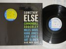 CANNONBALL ADDERLEY SOMETHIN' ELSE BLUE NOTE BLP 1595 Japan Vinyl LP