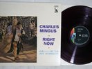CHARLES MINGUS RIGHT NOW LIBERTY LR-8818 Japan Red Vinyl LP