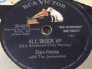 1957 78 RPM Elvis Presley RCA ALL SHOOK UP 20-6870 VG+ Early Label Play Tested