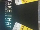 Take That official programme and ticket stubs Progress Live tour 2011