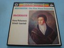 Wilhelm Backhaus Beethoven The Five Piano Concertos LP x 4 NM CSA2401 Box Set