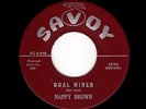 '61 R&B POPCORN NAPPY BROWN Coal Miner/Hoonie-Boonie SAVOY 1594 M- HEAR BOTH