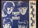 Beatles: Twist and Shout / Boys. Rare Norway red label issue. VG+