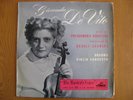 Gioconda De Vito : Brahms violin concerto : UK mono LP : HMV ALP 1104