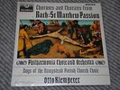 BACH - St. Matthew Passion - Klemperer - Columbia orig UK Stereo LP SAX 2525
