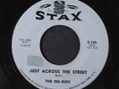 DEL RIOS: Just Across The Street / There's A Love 45 (tag stain ol) Soul