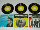 THREE Johnny Cash EP 45 Sun Records in Sleeves 113 114 116 (1958-1959)