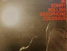 SONNY ROLLINS SAXOPHONE COLOSSUS PRESTIGE JAZZ 33 RPM RECORD MUSIC ALBUM