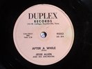 78 RPM -- Jesse Allen and His Orchestra, Duplex 9003, E- / E-V+  Blues - R&B