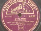 CUBA AFRO LATIN G.V. SERIES 92 78 RPM NANO RODRIGO & HAVANA MADRID OYE TU LISTEN