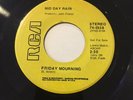 45 RPM PSYCH Mid Day Rain - FRIDAY MOURNING - RCA Promo 0338 VG+     001