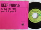 DEEP PURPLE - Child in Time  Part 1 & 2 - HARVEST BELGIUM