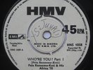 CLASSIC AFRO FUNK Fela Ransome Kuti & Africa 70 Who're You ? UK HMV 7