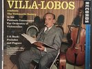 VILLA-LOBOS-THE VIOLONCELLO SOCIETY-BACH-LP-VINYL-EVEREST-LPBR 6024-MONO-RARE