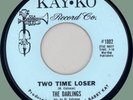 DARLINGS Two Time Loser / Please Let Me Know 45rpm Kay-Ko 1963 girl group
