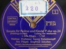 Kulenkampff+Schultze. Beethoven (Violin sonata op. 24). Tel E 3124-6 (3). NM(-)