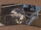 John Coltrane Vinyl Records. A Love Supreme & Blue Train. Jazz