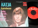 KATJA EBSTEIN Irgendwann & Liebe von dir, Küsse... / 60s German SP ARIOLA 18452