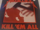 Metallica Kill 'Em All - 1983 Megaforce Records - Very Good Condition