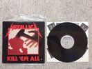 Metallica Kill Em All LP 1983 Megaforce Label Promo