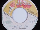Reggae 45 SUGAR MINNOTT Heart Breaker JAH GUIDANCE HEAR