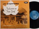 JO STAFFORD Autumn In New York CAPITOL LP female vocal paul weston