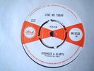 UK ISLAND WI 3128-STRANGER AND GLADYS-LOVE ME TODAY/OVER AND OVER AGAIN-NR EX