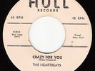 HEARTBEATS - Hull 711 (pink) - Crazy for You (Shane Sheppard credit) - 1st press