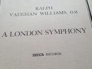 RALPH VAUGHAN WILLIAMS A LONDON SYMPHONY SIR HENRY WOOD & QUEENS HALL ORCHESTRA