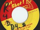 THE HEPTONES -  Give Me The Right  -  HOT SHOT    Reggae  7