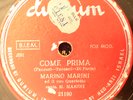 italian italy pop 78 RPM - marino marini - come prima - made in israel   1950's