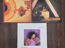 3 vintage Kate Bush LPs The Kick Inside, Hounds Of Love, Lionheart, excellent