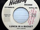 JIMMY BELL aka Sweeny popcorn R&R PROMO 45 LUNCH IN A BUCKET HERE I GO AGAIN J25