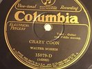78 rpm Old Time Country Songs by Walter Morris on Columbia 15079 grade E-