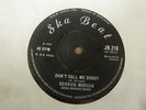 Derrick Morgan with Baba Brooks Band - Don't Call Me Daddy 1965 UK 45 SKA BEAT