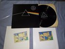 PINK FLOYD the dark side of the moon 1973-EARLY UK PRESS+ POSTERS (A5;B5)-EX+