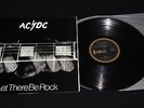 AC/DC Let There Be Rock Vinyl LP Record Aussie Alberts Black Label OOP EX/NM