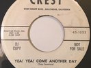 RARE Tony Casanova CREST WLP 1053 The Grave / Yea  Yea  Come Another Day VG 45