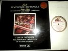 Lalo Saint-Saens Symphonie Espagnole - Menuhin/Goossens -  ° St. ASD 290 HMV W/G