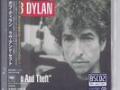 BOB DYLAN Love And Theft JAPAN mini lp cd Blu-spec CD2 / BSCD2 / SICP-30585 NEW