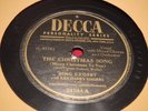Bing Crosby Decca 24144 1947 78 RPM The Christmas Song O Fir Tree Dark VG Darby