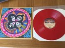 KISS - ROCK AND ROLL OVER- Very Rare Red Vinyl LP Record VGC.