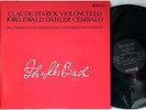 Bach Claude Starck, Dähler - Die 3 Sonaten Für Violoncello Und Obligates Cembalo