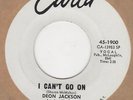 Deon Jackson - I Cant Go On /  I need A Love Like Yours - Carla - Northern Soul