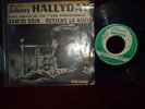 RARE SP JUKE BOX JOHNNY HALLYDAY ENCART ORIGINAL