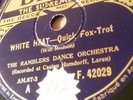 The Ramblers Dance Orchestra - White Heat / Farewell Blues Decca Jazz 78 RARE