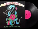 Rose Tattoo Rock 'N' Roll Outlaws Vinyl LP 1981 Original UK Album Carrere CAL125
