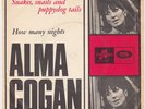 ALMA COGAN Snakes Snails & Puppydog Tails FUZZED MOD DANCER garage Denmark 45