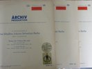 PIERRE FOURNIER / BACH cello suites / ARCHIV SAPM 3LP